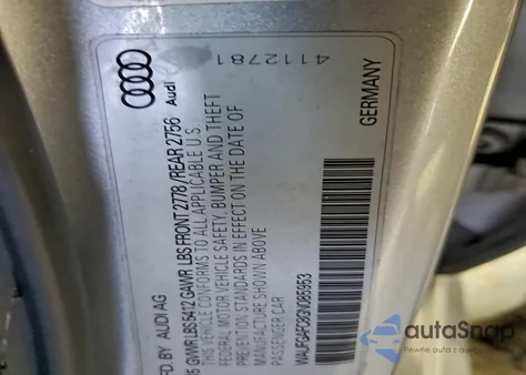 2016 Audi A6 Premium Plus from USA, damaged, VIN WAUFGAFC8GN085953